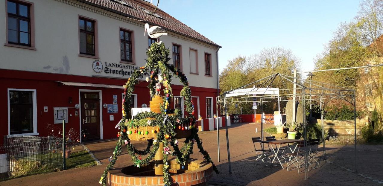 Landhotel Storchenkrug Ruhstadt Exterior foto